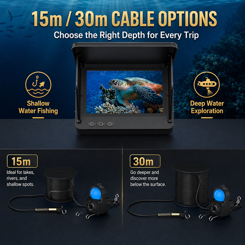 Fish Finder Underwater Camera  - Fishing Boat Depth Finder review and price