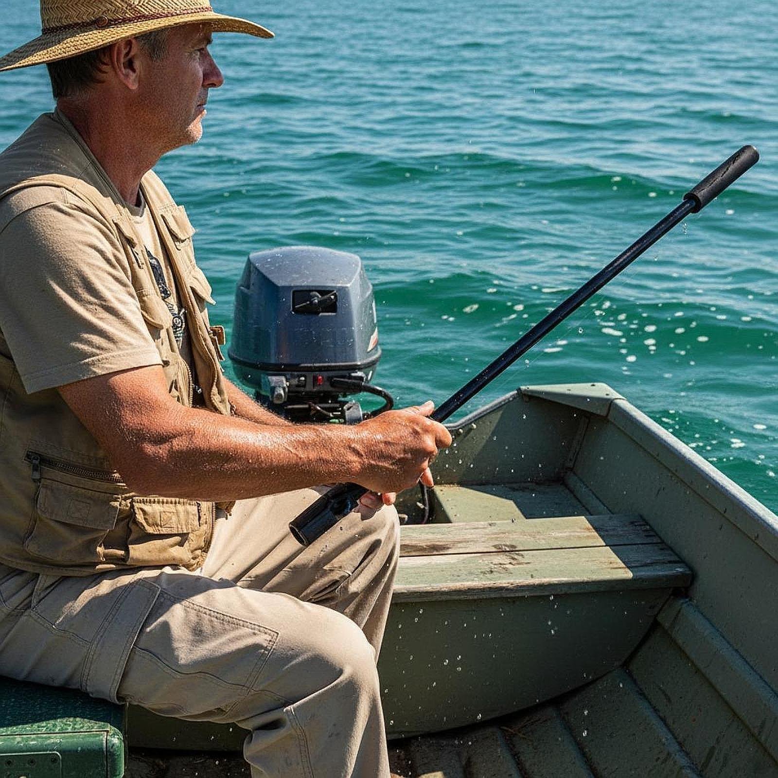Trolling Motor Tiller Extensio - Fishing Boat Trolling Motor review and price