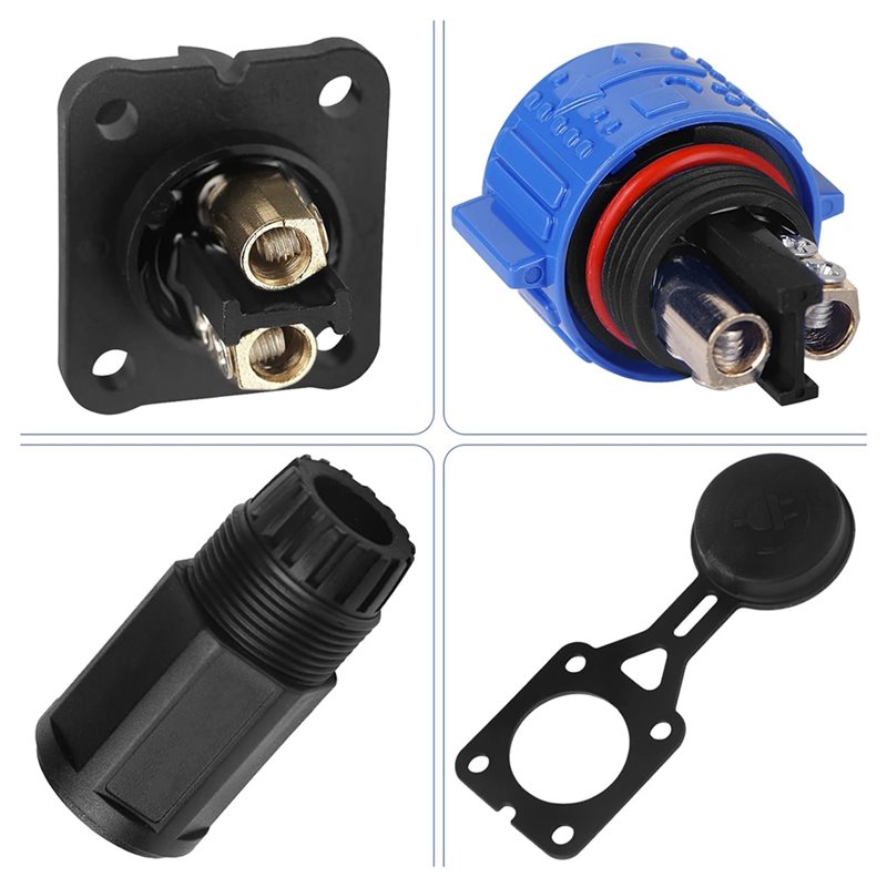 Marine Boat DC Power Connector - Fishing Boat Trolling Motor review and price