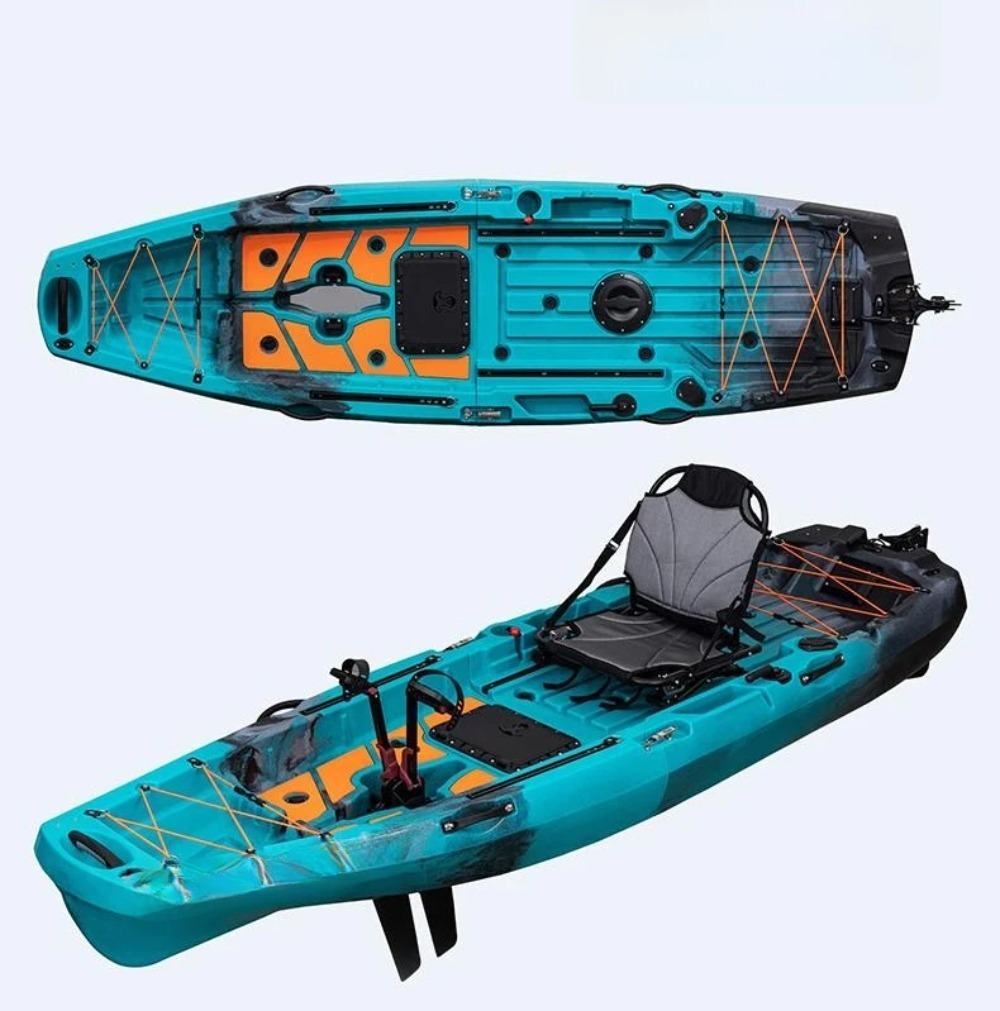 Modular Kayak With Engine Fish - Fishing Boat Paddle review and price