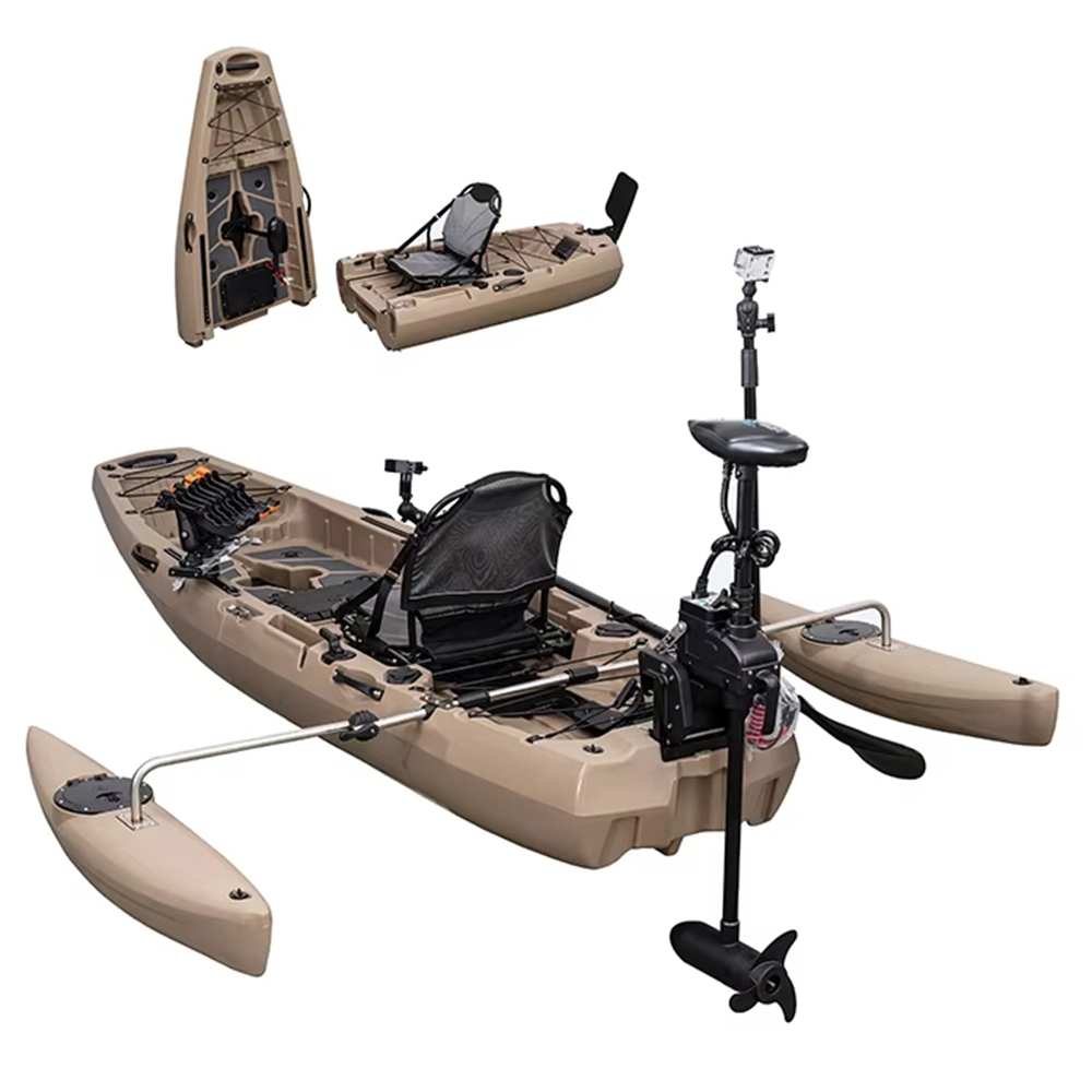 Modular Kayak With Engine Fish - Fishing Boat Paddle review and price