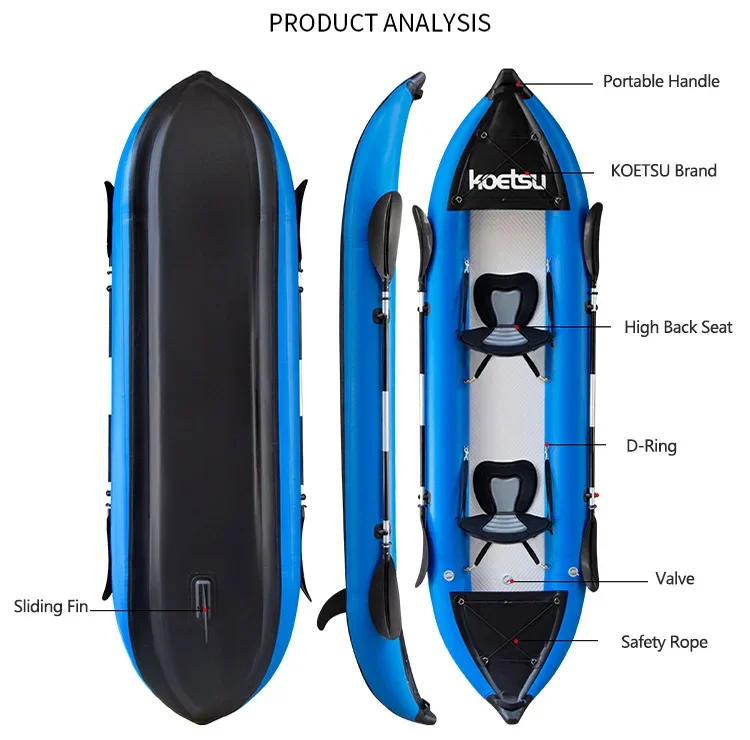 KOETSU 1-2 Persons Inflatable  - Fishing Boat Trailer review and price