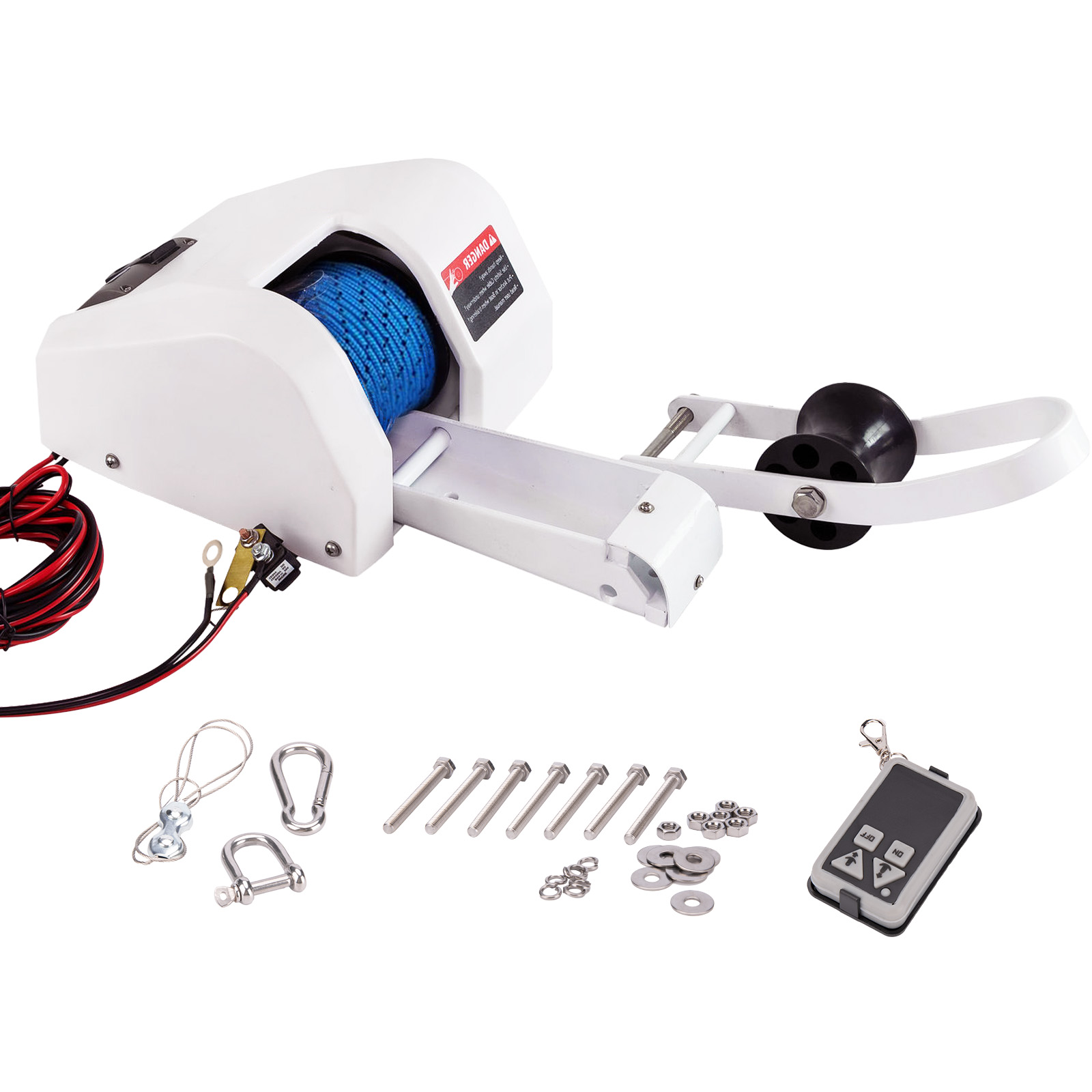 Electric Anchor Winch for Pont - Fishing Boat Steering Wheel review and price