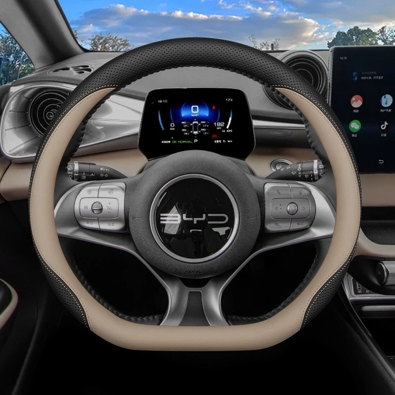 2026 For BYD Leather Car Steer - Fishing Boat Steering Wheel review and price